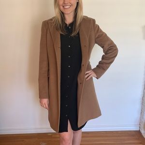 Lauren By Ralph Lauren Dark Camel Coat